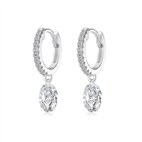 Orecchini Donna in Argento Cubic Zirconia ETQIR01